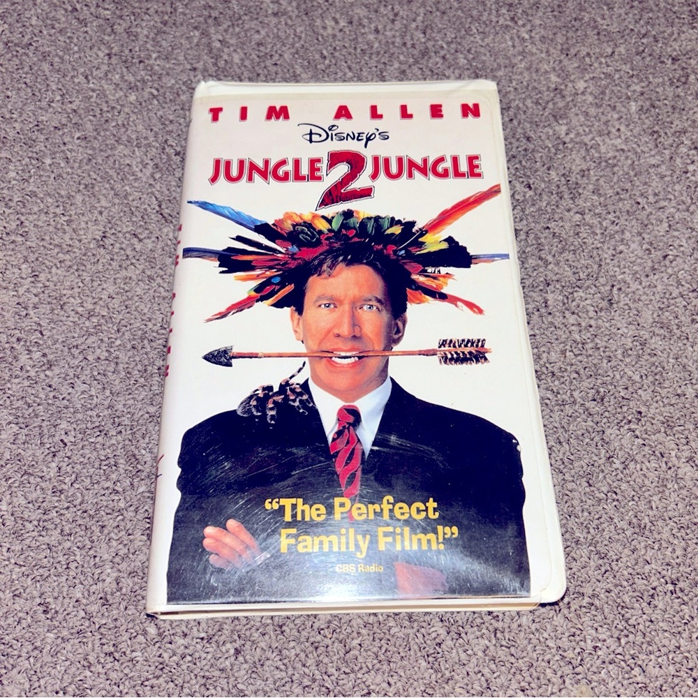~6/$10 MOVIES VHS/DVDS~ Disney’s Jungle 2 Jungle VHS In Clamshell 1997